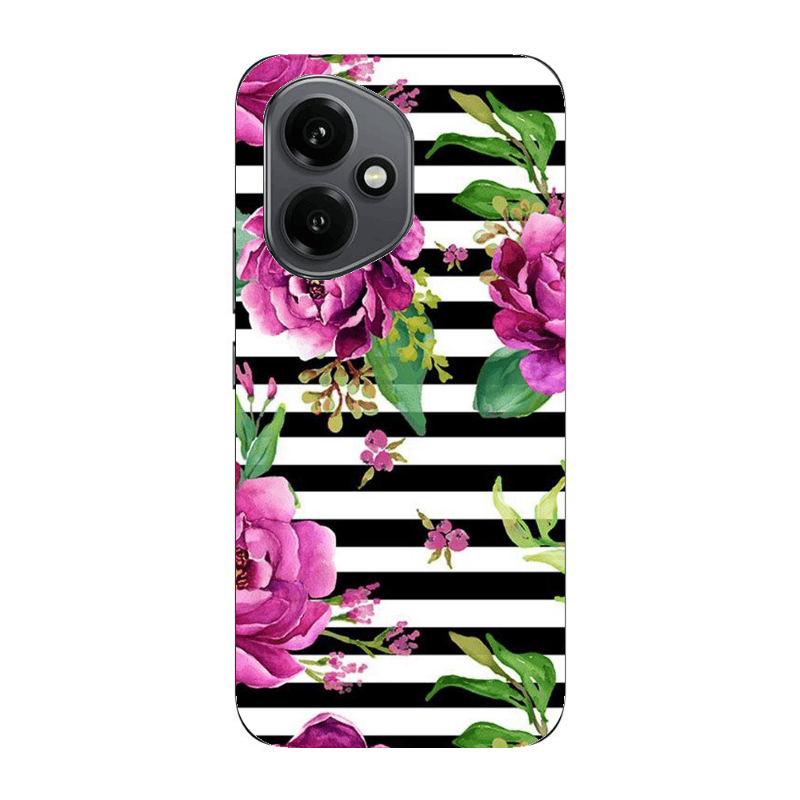 Honor Magic 400 Roses on the line Transparent Silicone TPU Θήκη